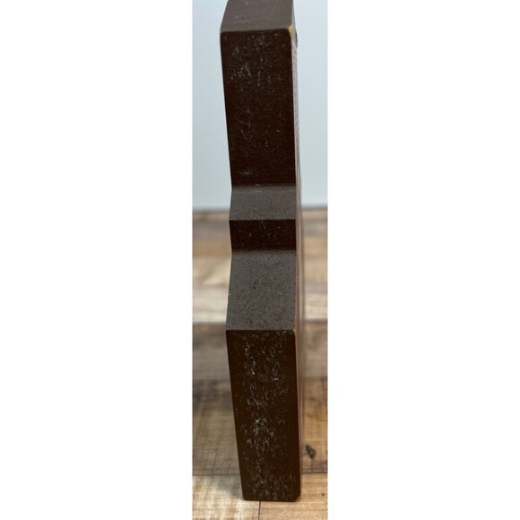 Kennebunkport Book Port Copper Candle Wood Shelf Decor - Picture 2 of 3